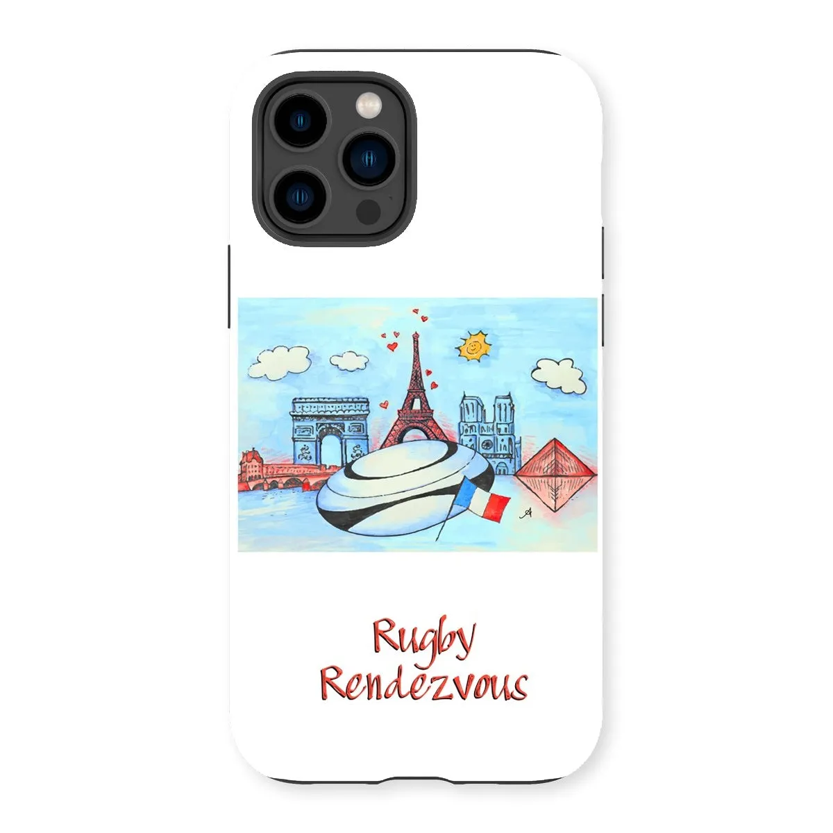 Rugby Rendezvous Tough Phone Case