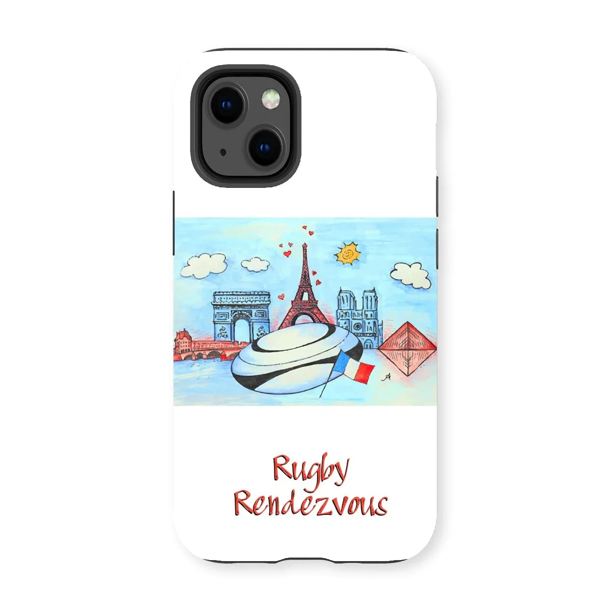 Rugby Rendezvous Tough Phone Case