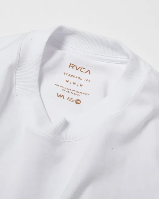 RVCA  |Plain Short Sleeves Logo T-Shirts