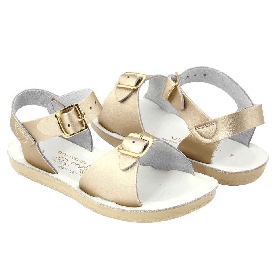 Salt Water Child Surfer Sandals Gold