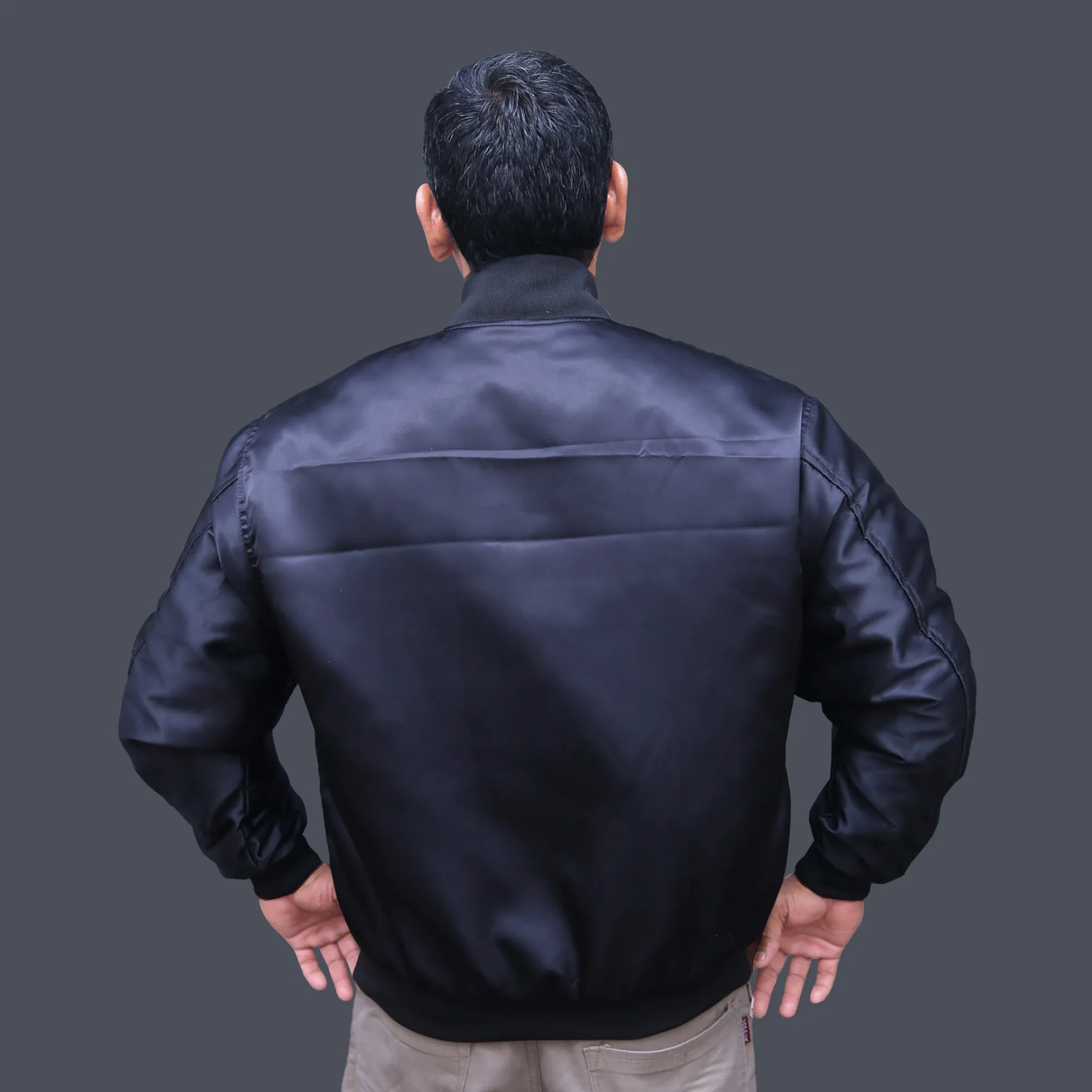 Satin Letterman Jackets - Couro Wears