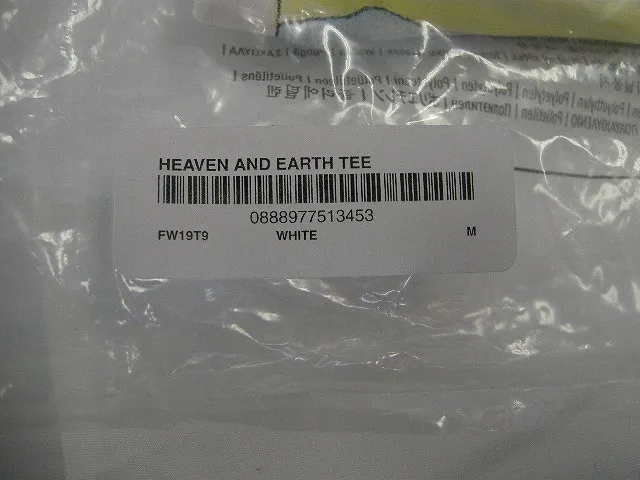 Supreme  |19AW ◆ Size M ◆ Supreme Heaven and Earth Tee T-shirt white