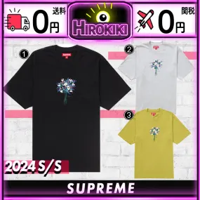 Supreme  |Unisex Street Style Collaboration Logo T-Shirts