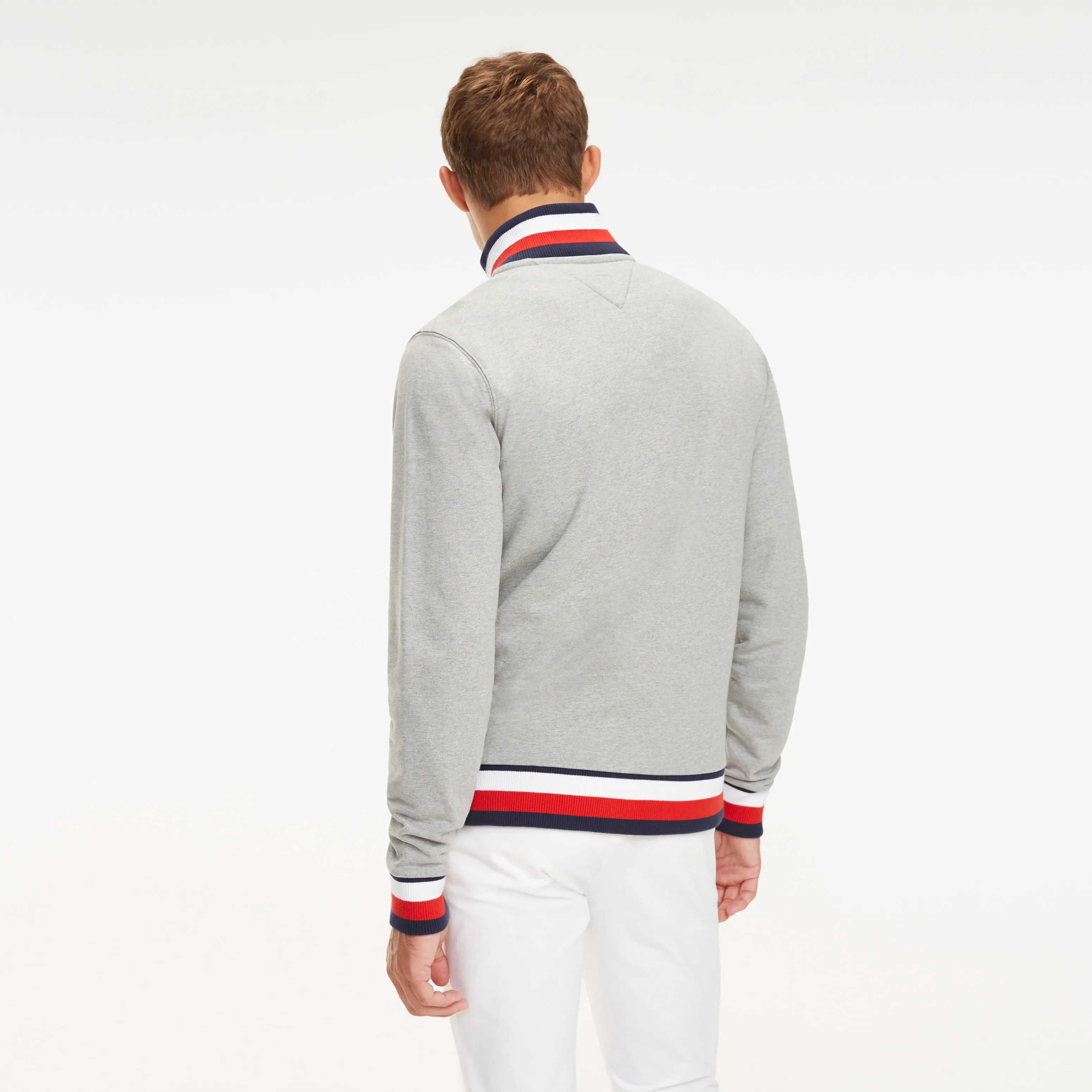 Tape Zip-Thru Sweatshirt | Hoodies | Tommy Hilfiger