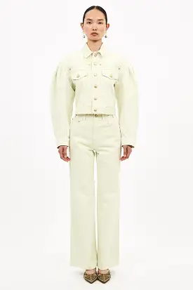 The Cosette Jacket - Pistachio Wash