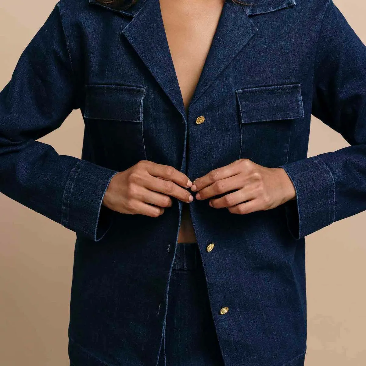 The Jet Set Top - Denim