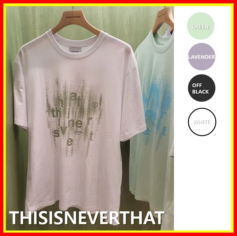 thisisneverthat  |Unisex Street Style Short Sleeves T-Shirts