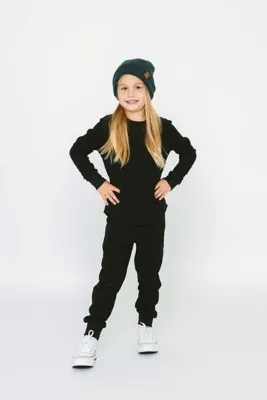 Toddler Little Bipsy Waffle Joggers