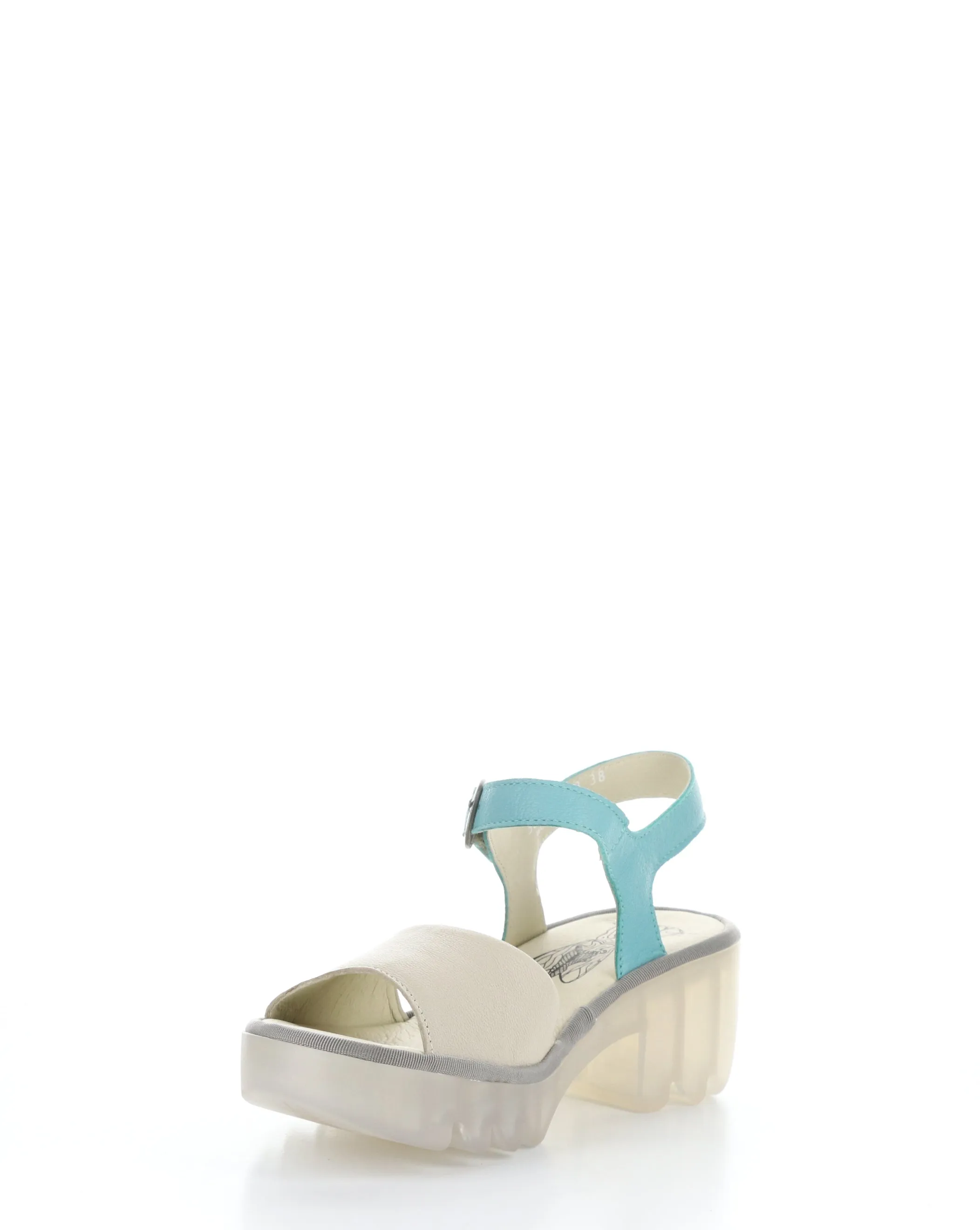 TULL503FLY 003 CLOUD/TURQUOISE Velcro Sandals