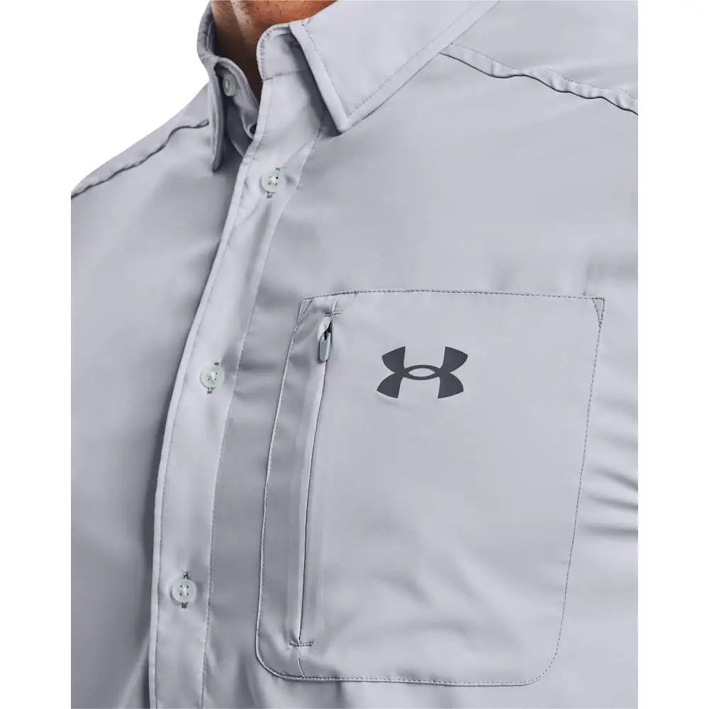 'Under Armour' Men's Drift Tide 2.0 Button Down - Mod Grey