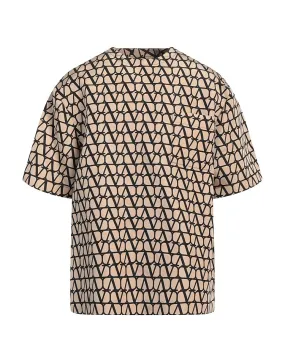 VALENTINO  |Short Sleeves Logo Luxury T-Shirts