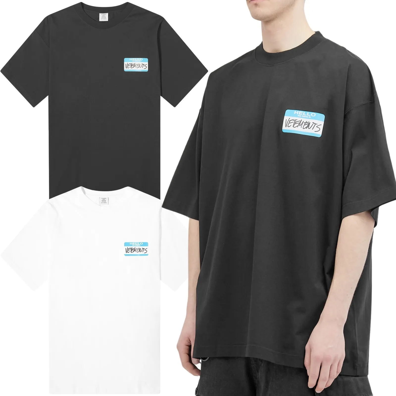 VETEMENTS  |Unisex Street Style Cotton Short Sleeves Logo T-Shirts