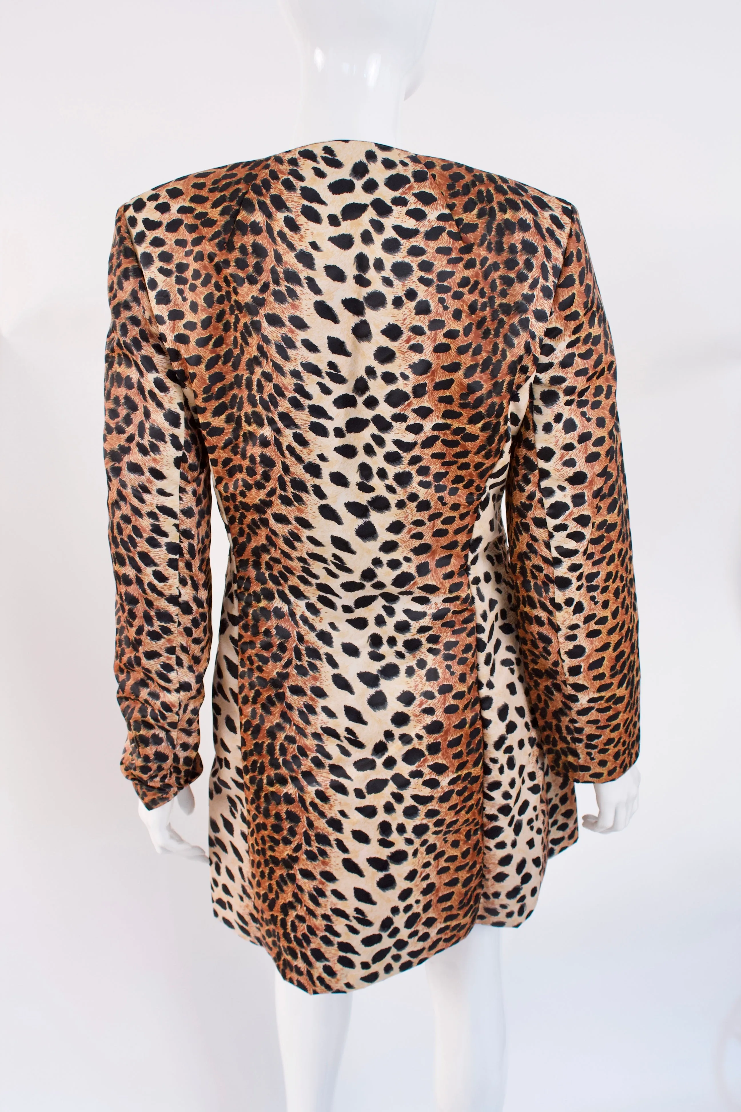 Vintage 60's LILLI ANN Leopard Dress or Coat