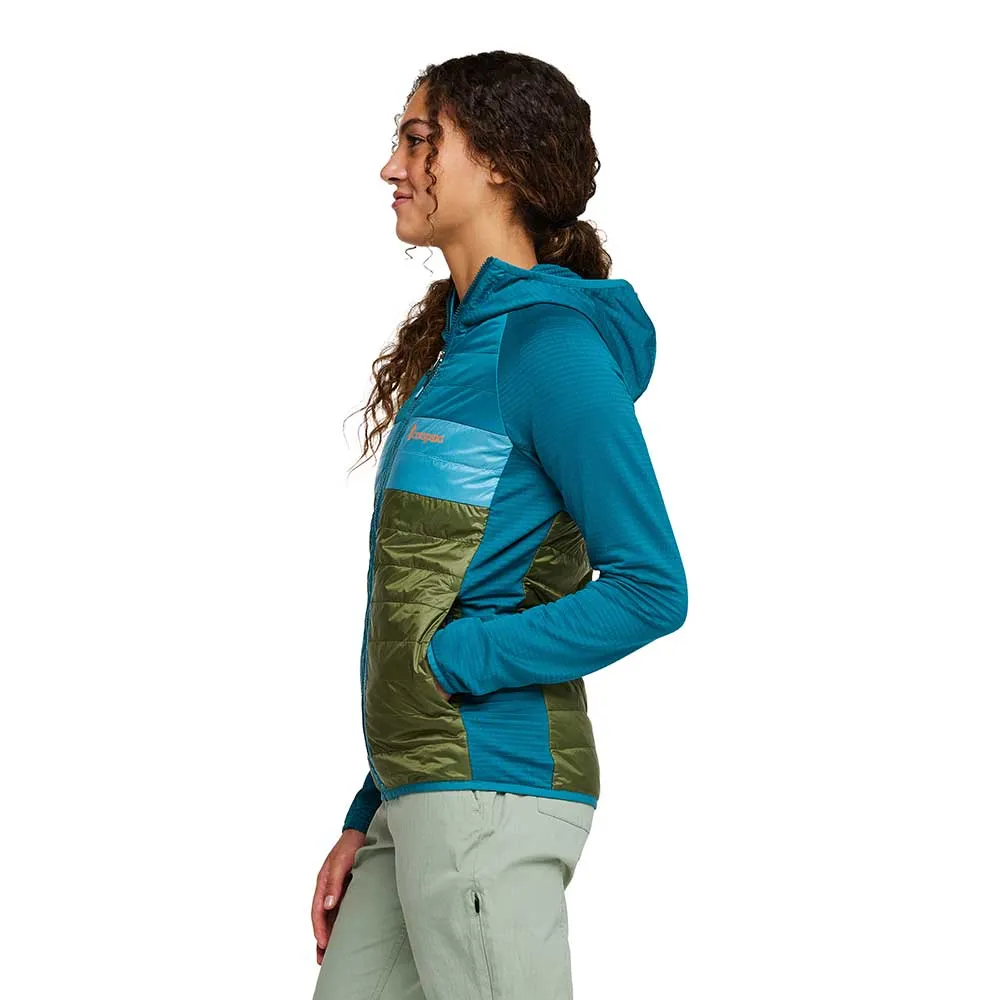 Women's Capa Insulated Hooded Jacket - Gulf/Pine