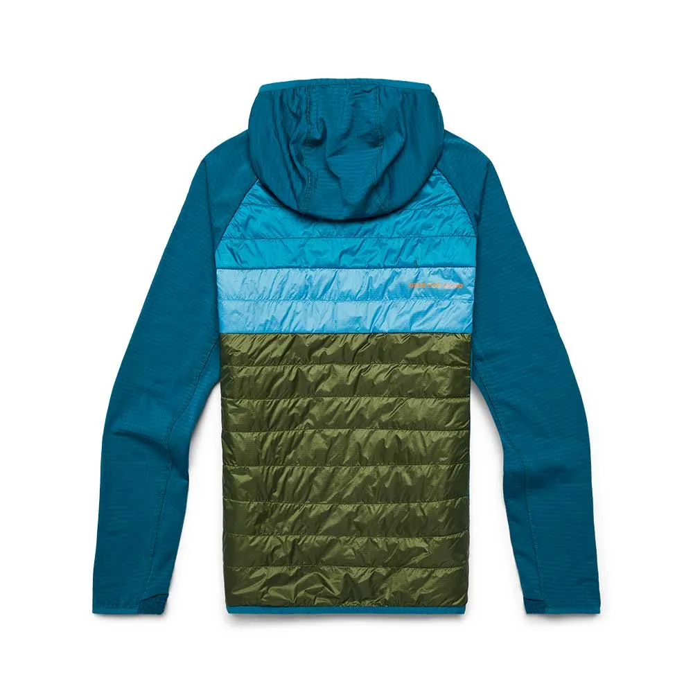 Women's Capa Insulated Hooded Jacket - Gulf/Pine