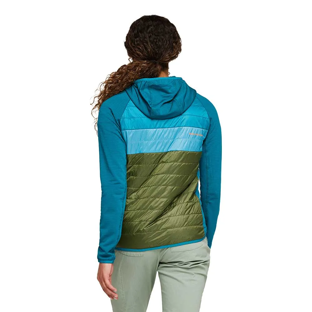 Women's Capa Insulated Hooded Jacket - Gulf/Pine