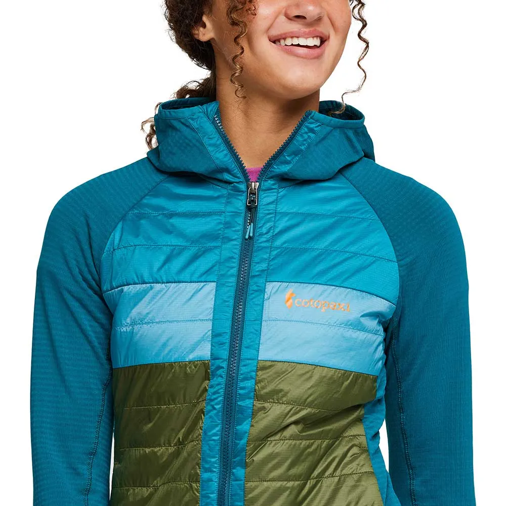 Women's Capa Insulated Hooded Jacket - Gulf/Pine