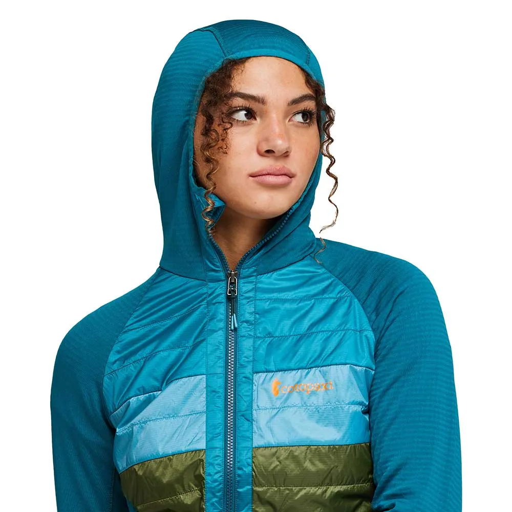 Women's Capa Insulated Hooded Jacket - Gulf/Pine