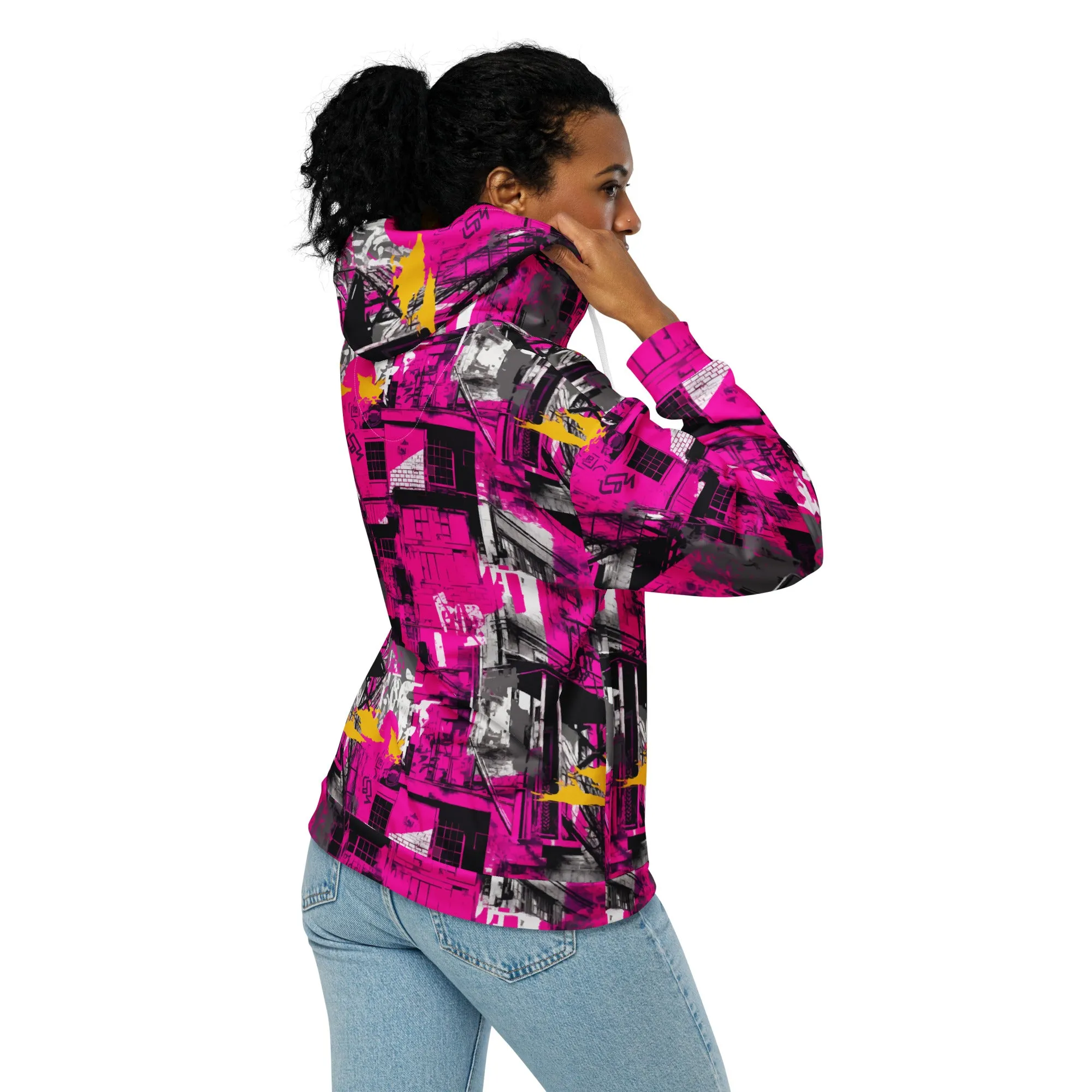 Womens Zip Hoodie - Urban Decay 002