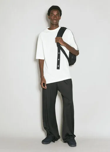 Y-3  |Crew Neck Street Style Cotton Short Sleeves Logo Designers