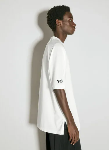 Y-3  |Crew Neck Street Style Cotton Short Sleeves Logo Designers