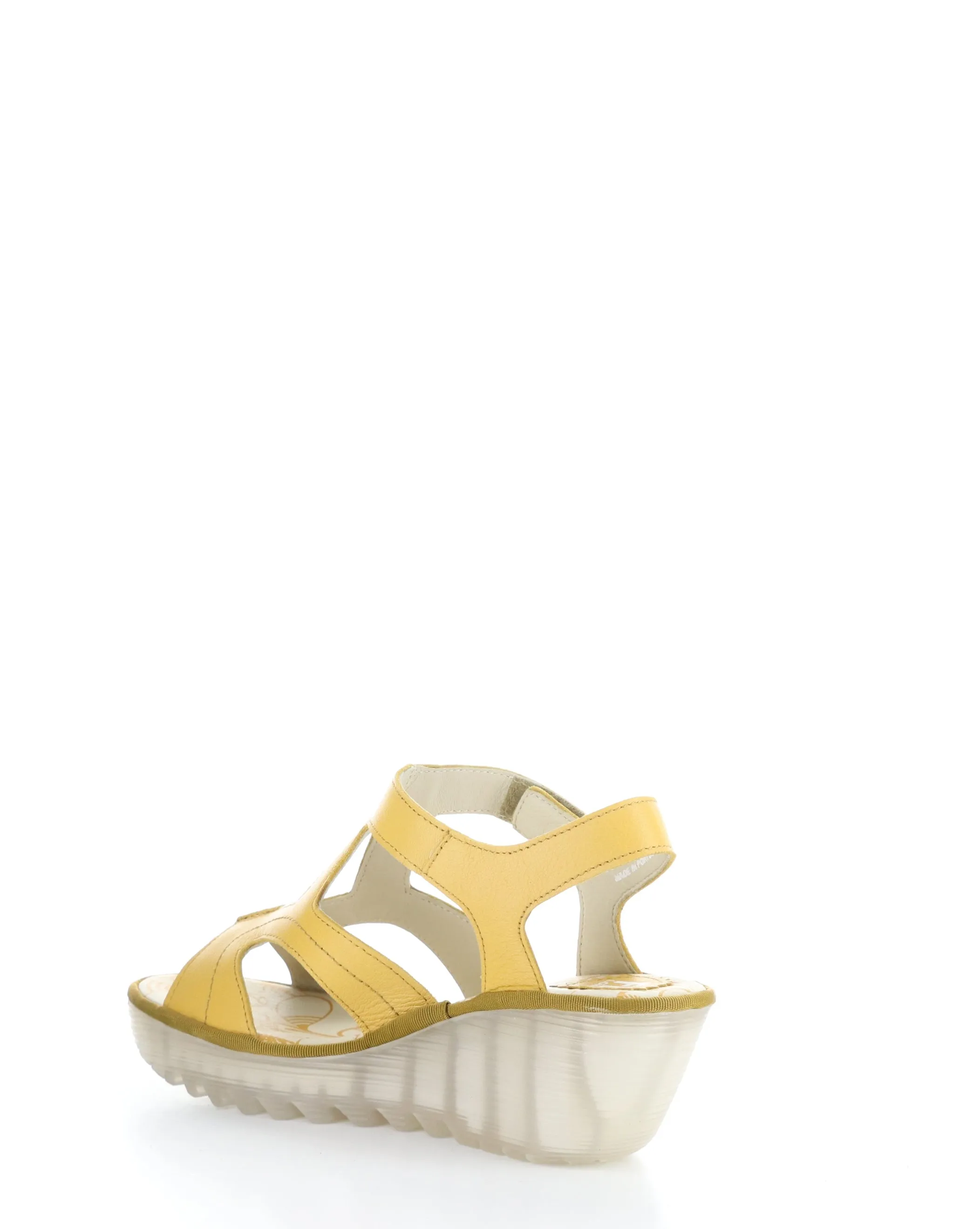 YOTU472FLY Yellow Velcro Sandals